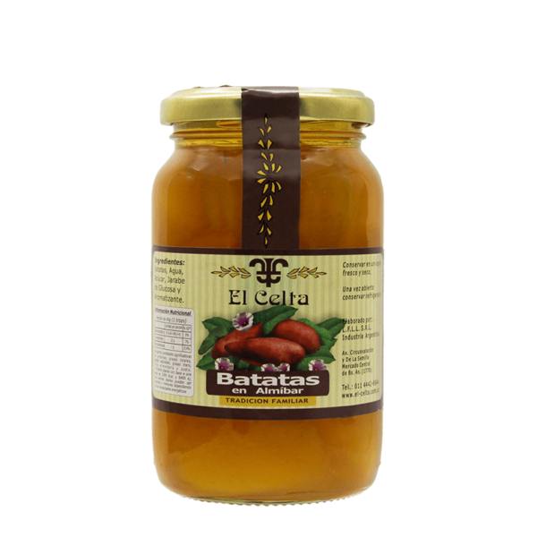 Batatas en Almibar El Celta