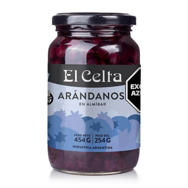 Arándanos en Almíbar x 6 u