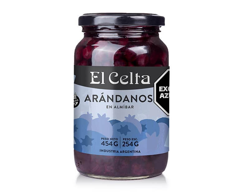 Arándanos en Almíbar x 6 u