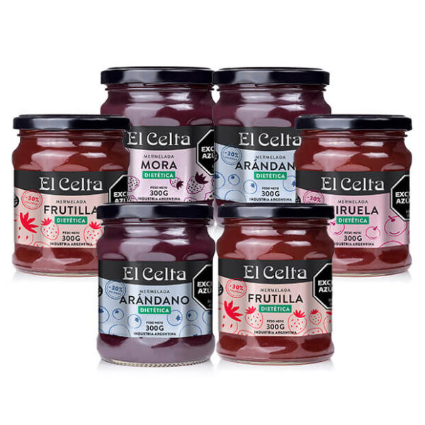 Box Mermeladas Light x 6 u