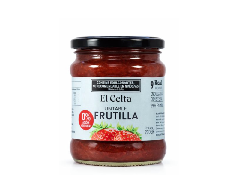 Mermelada de Frutilla Sin Azúcar x 6 u