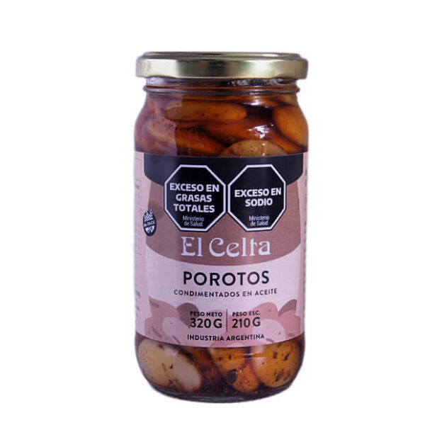 Porotos Condimentados en Aceite x 6 u